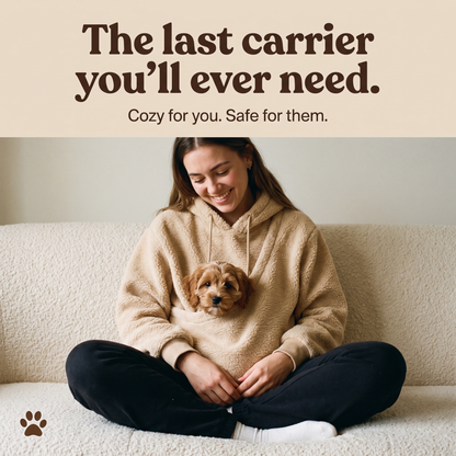 PupPouch™ Carrier Hoodie — Keep Them Close, Always
